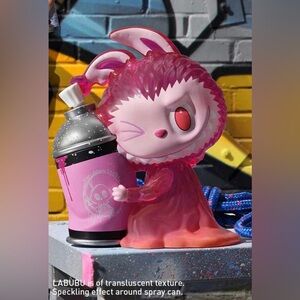 Labubu Almost Hidden Series - SPRAY CAN LABUBU Figure - Sealed Bag POP MART